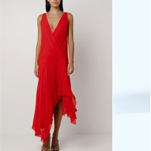 Bec & Bridge Rhone Wrap Asym Dress